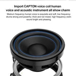 ลำโพงสเตอริโอไร้สาย True 3D TWS แบบแม่เหล็ก พร้อมระบบเสียงรอบทิศทาง HiFi และตัวเครื่องโปร่งใสเต็มรูปแบบสำหรับใช้ในบ้าน