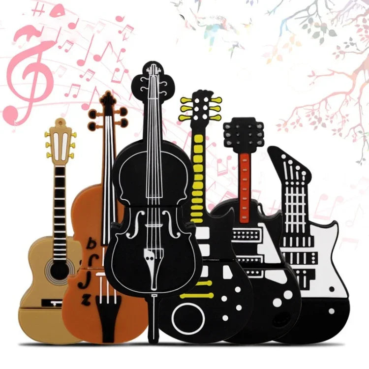 MicroDrive 16GB USB 2.0 Music Note U Disk, 16GB
