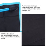 โต๊ะพับน้ำหนักเบาพกพา Oxford Cloth อลูมิเนียมอัลลอยด์สำหรับตั้งแคมป์ ปิคนิค บาร์บีคิว โต๊ะบาร์บีคิว(สีดำ), โต๊ะบาร์บีคิว(สีส้ม)
