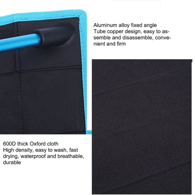 โต๊ะพับน้ำหนักเบาพกพา Oxford Cloth อลูมิเนียมอัลลอยด์สำหรับตั้งแคมป์ ปิคนิค บาร์บีคิว โต๊ะบาร์บีคิว(สีดำ), โต๊ะบาร์บีคิว(สีส้ม)