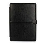เคสหนัง PU ลายหนังม้าบ้าแบบพับแนวนอนสำหรับ MacBook Pro 13.3 นิ้ว รุ่น A1989 (2018)