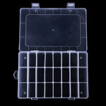 กล่องเก็บอุปกรณ์ตกปลา HENGJIA qt022 แบบกันน้ำ 24 ช่อง อเนกประสงค์ ใสโปร่งแสง