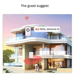 AITENG V018G Life Waterproof Battery - Free Wireless Doorbell, 1 Receiver + 1 x Transmitter, Receiver Distance: 130m, US Plug - Trustpick