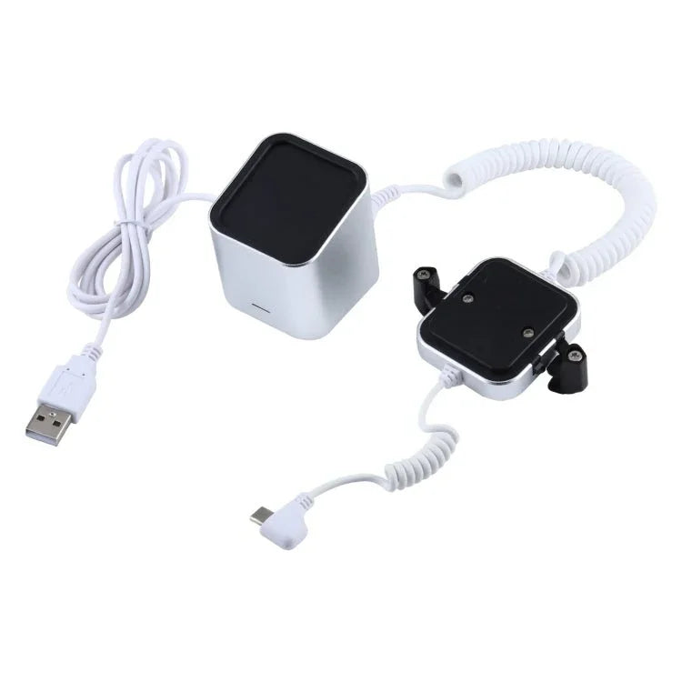 Aluminum Shell Square - column Anti - theft Alarm Stand Security System Burglar Alarm / Anti - theft Alarm Display Holder for Mobile Phones with Type - C / USB - C Port - Trustpick