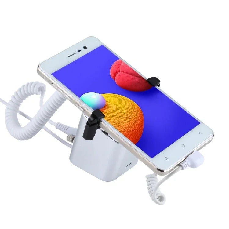Aluminum Shell Square - column Anti - theft Alarm Stand Security System Burglar Alarm / Anti - theft Alarm Display Holder for Samsung / Huawei / Xiaomi / OPPO / vivo / LG with Micro - USB Port - Trustpick