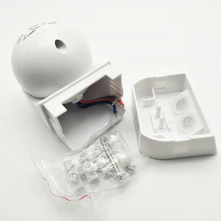 Ball Shape Long Distance Waterproof Outdoor Human Body Infrared Sensor Switch Detector, AC 110 - 220V - Trustpick