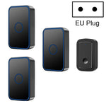 CACAZI A19 One Button Three Receivers Wireless Music Doorbell without Battery - Trustpick