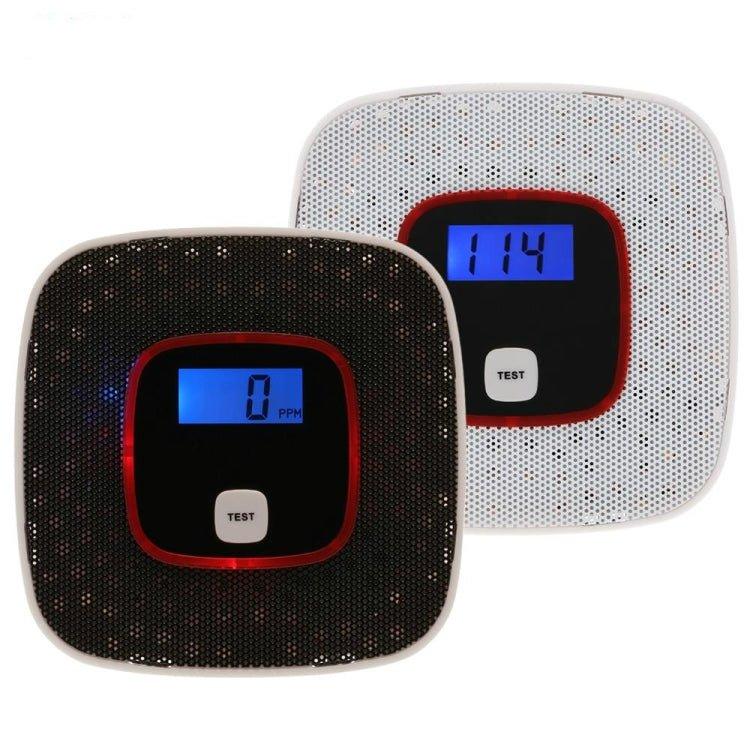Carbon Monoxide Detector Gas Alarm Sensor Poisoning Gas Tester Human Voice Warning Detector with LCD Display - Trustpick