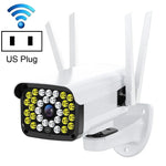 Difang DF - 36Q Outdoor HD Surveillance IP Camera, Support Voice Intercom & Night Vision & Human Figure Detection & TF Card, WiFi + HD PTZ Rotation, US Plug - Trustpick