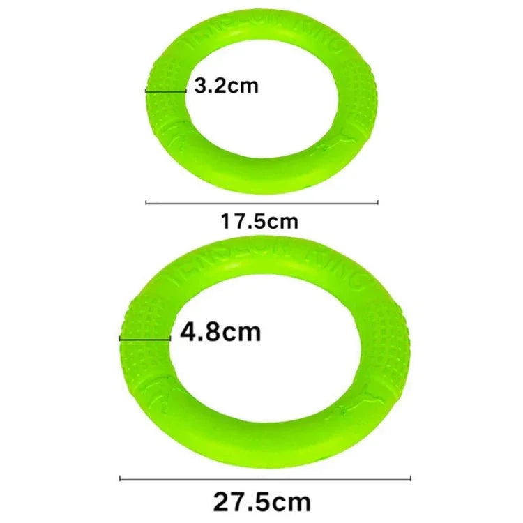 Dog Toys Pets Tension Ring Tooth Cleaning Toys - Trustpick
