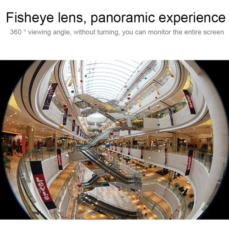 DTS - F3 1.44mm Lens 1.3 Megapixel 360 Degree Infrared IP Camera, Support Motion Detection & E - mail Alarm & TF Card & APP Push, IR Distance: 10m - Trustpick