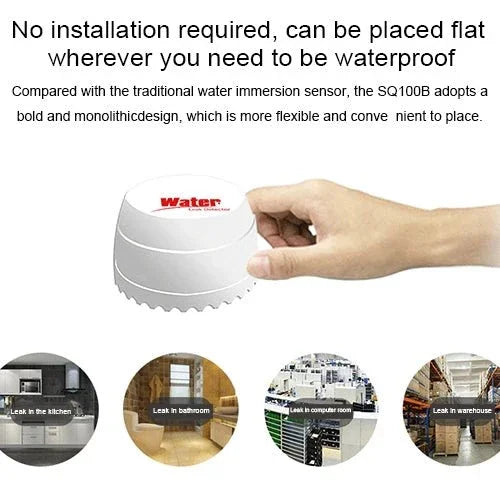 DY - SQ100B Water Leakage Detector with Two Sensors - Trustpick