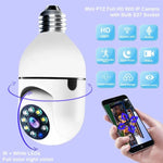 ESCAM 2.0MP 1080P Light Bulb WiFi Camera, Support IR Night Vision / Motion Detection / Two - way Voice - Trustpick