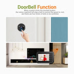 ESCAM C22 2.4 inch Screen Digital Door Viewer, Support Night Vision, TF Card, Take Photos and Video - Trustpick