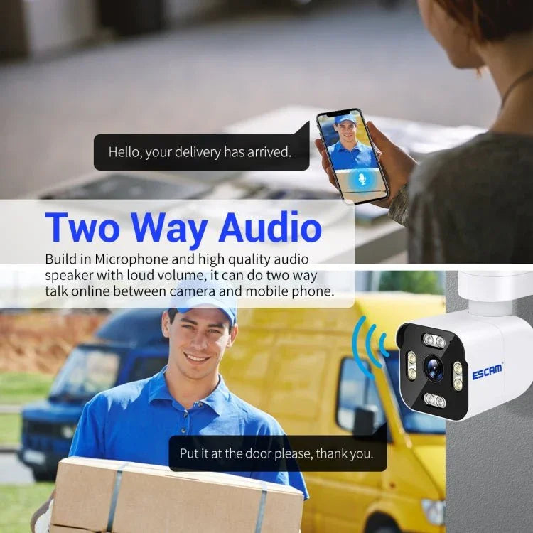 ESCAM PT303 3MP HD Motion Detection APP Control Pan & Tilt WiFi IP Camera - Trustpick