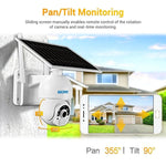 ESCAM QF450 HD 1080P 4G EU Version Solar Powered IP Camera without Memory, Support Two - way Audio & PIR Motion Detection & Night Vision & TF Card - Trustpick