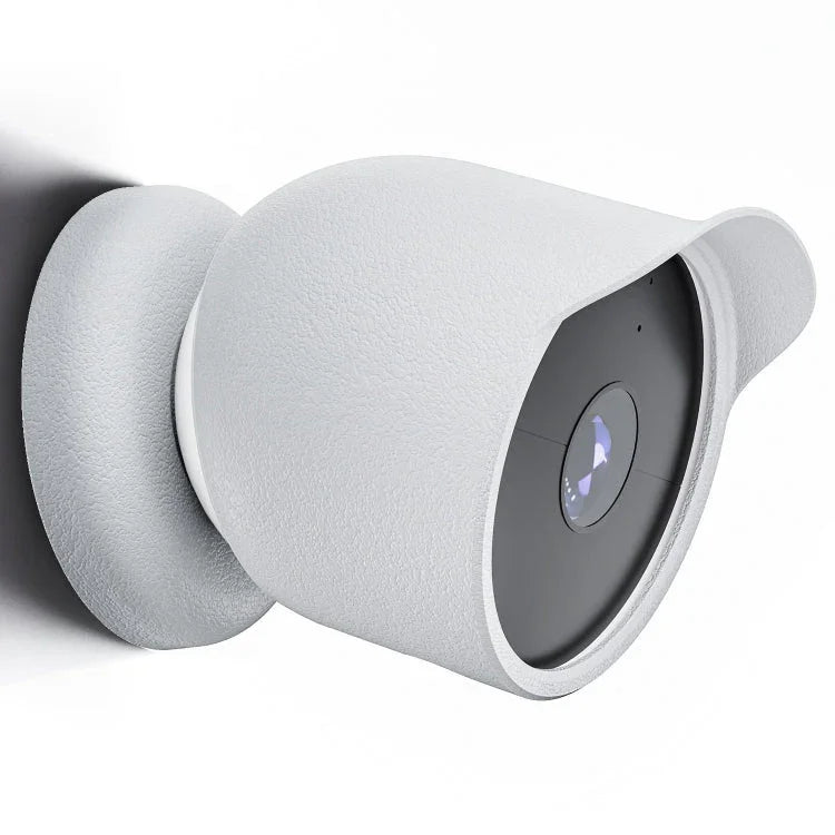For Google Nest Camera Outdoor Silicone Water - Resistant Protective Cover - Trustpick
