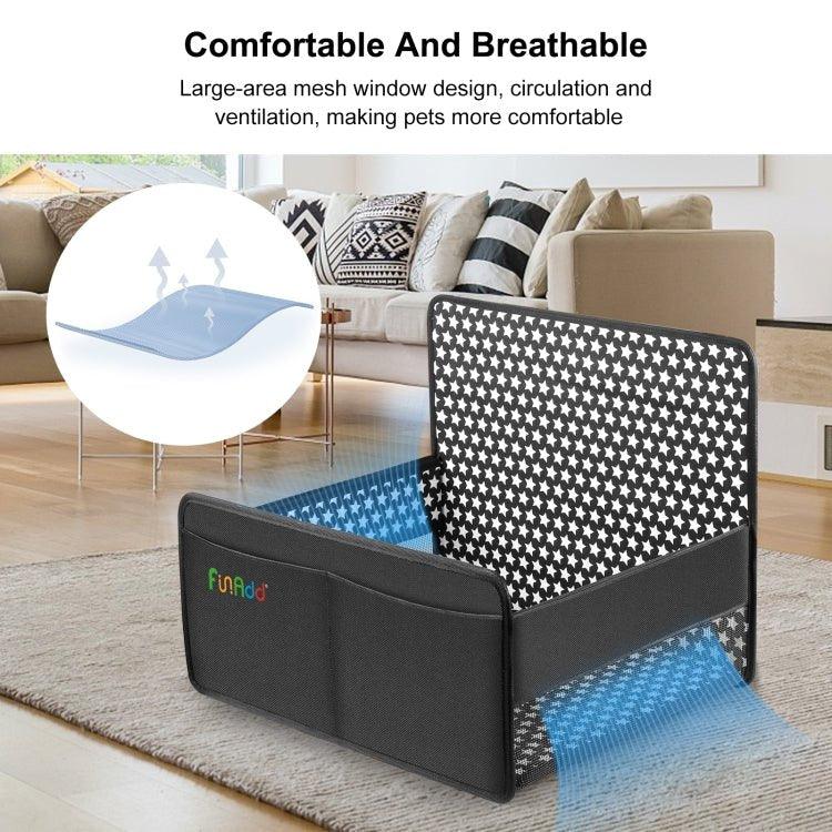 FunAdd Breathable and Foldable Pet Dog Car Basket Anti - dirty Waterproof Pad - Trustpick