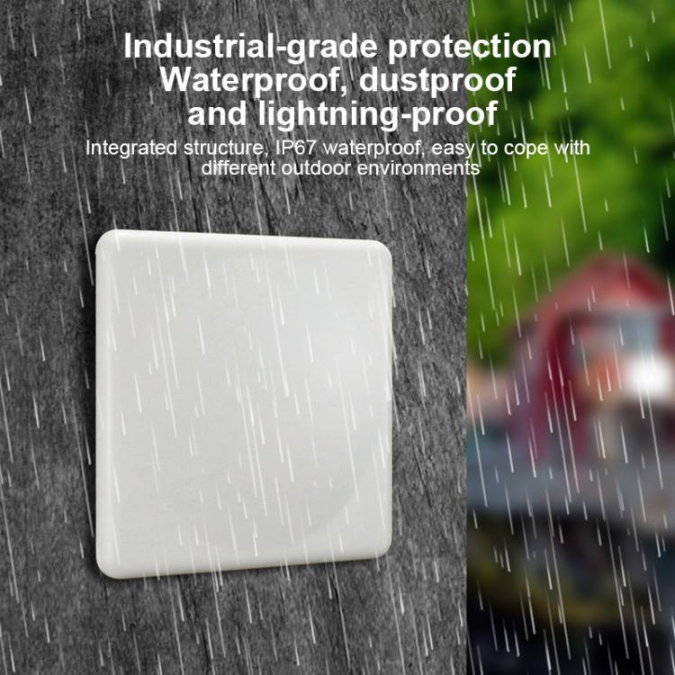 Industrial UHF RFID Long Range Integrated Reader Built - in 9dBi Antenna, Style: with WiFi Communication - Trustpick