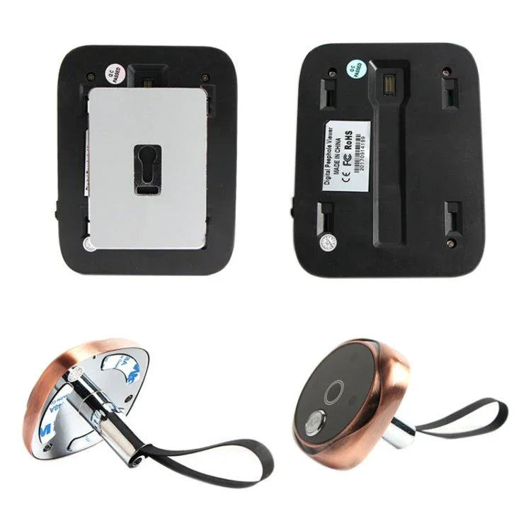 M530 3.0 inch TFT Display 3.0MP Camera Video Digital Door Viewer, Support TF Card (32GB Max) & Infrared Night Vision - Trustpick