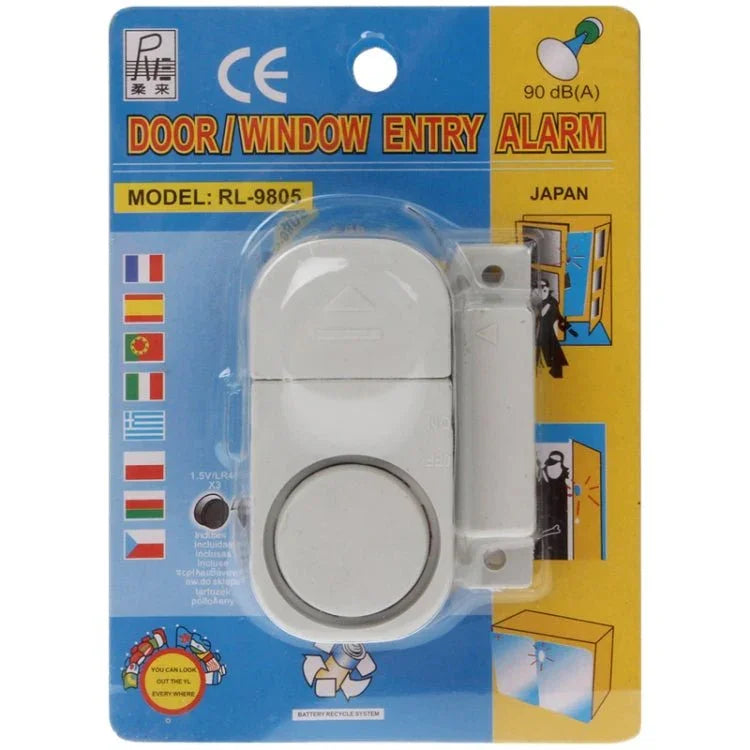 Magnetic Sensor Alarm Door Window Security System, RL - 9805 - Trustpick