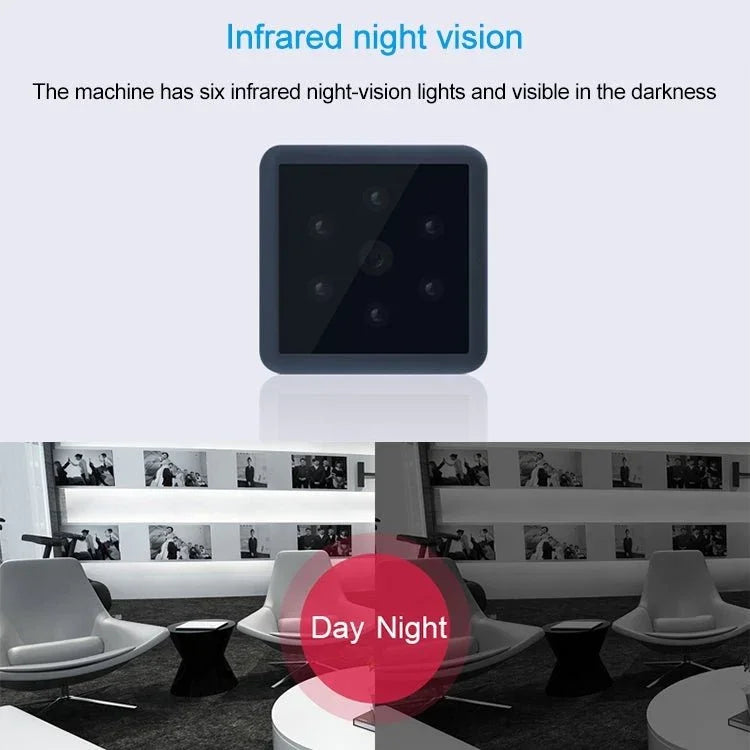 MD25 1080P Wearable Smart HD Camera Wireless Sport Camera, Support Infrared Night Vision / Motion Detection / TF Card - Trustpick