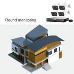N4B7M 4Ch 960P P2P ONVIF 1.3 Mega Pixel IP Camera NVR Kit, Support Night Vision / Motion Detection, IR Distance: 20m - Trustpick