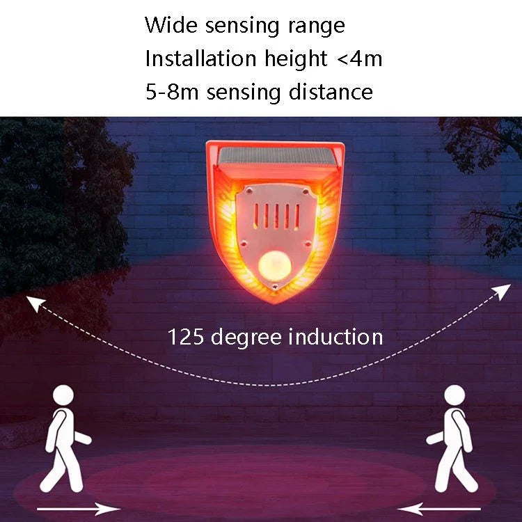 N911M Solar Animal Repeller Outdoor Sound And Light Alarm - Trustpick