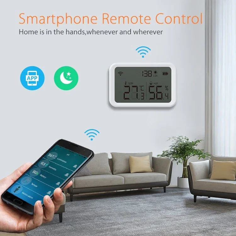 NEO NAS - TH02B Zigbee Temperature and humidity Sensor - Trustpick