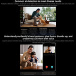 Original Xiaomi Mijia Smart Camera 4 9X Zoom Edition Baby Pet AI Facial Recognition Gesture Call Two - way Voice Camera For Mi Home APP - Trustpick