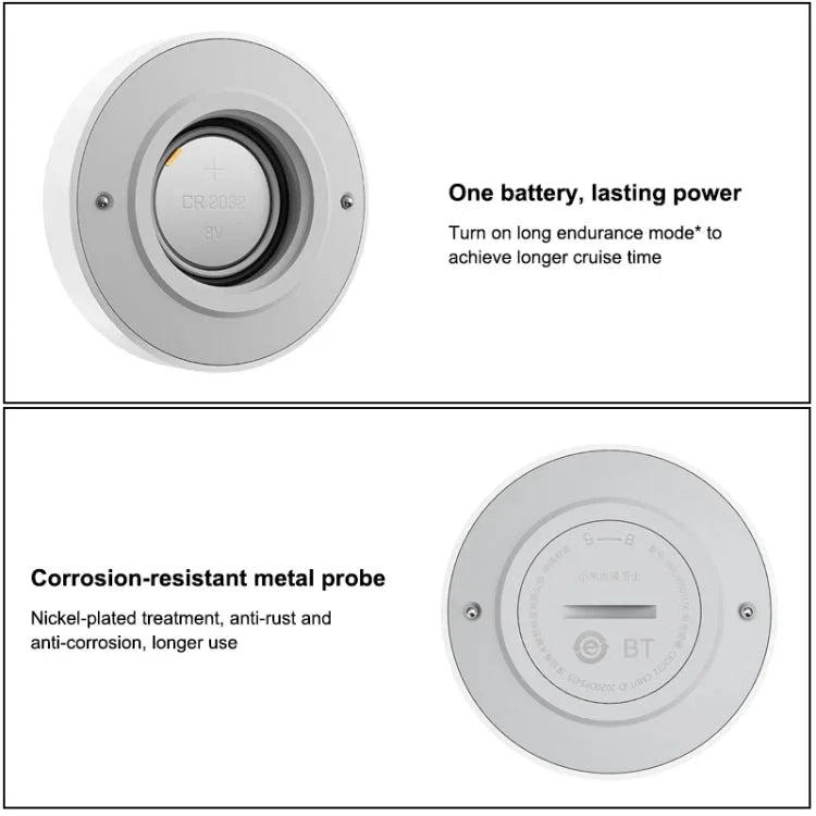 Original Xiaomi Wireless Bluetooth Flood Guard Intelligently Detects Water Leakage Xiaoai Speaker Linkage App to Remotely Remind Smart Home, need to be used with CA1001 - Trustpick