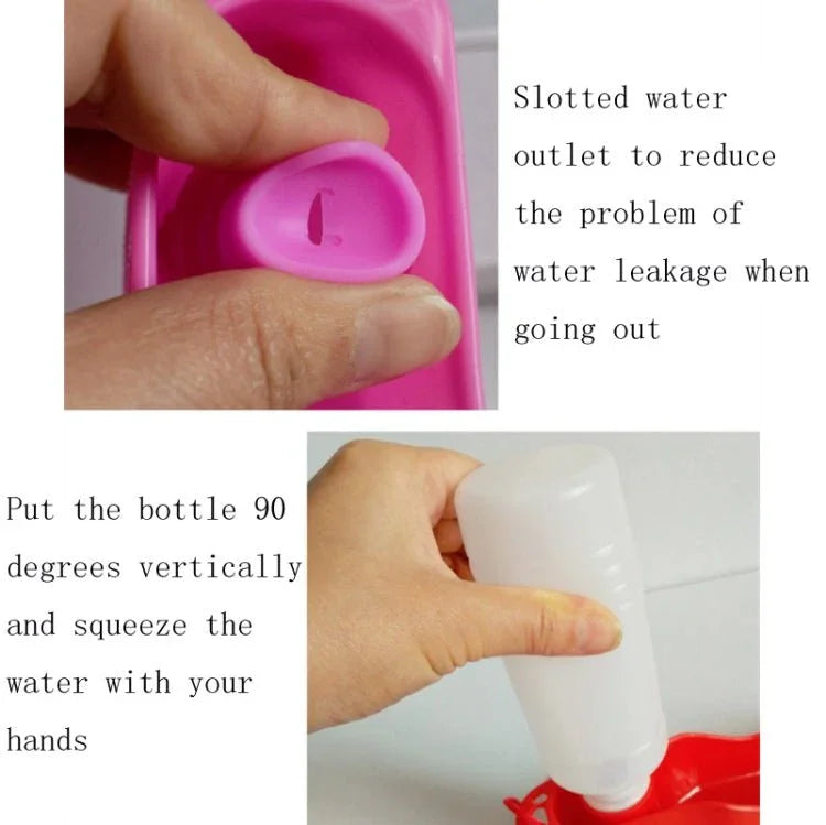 Pet Drinking Fountains Drinking Cups Automatic Water Feeders, Random Color Delivery - Trustpick