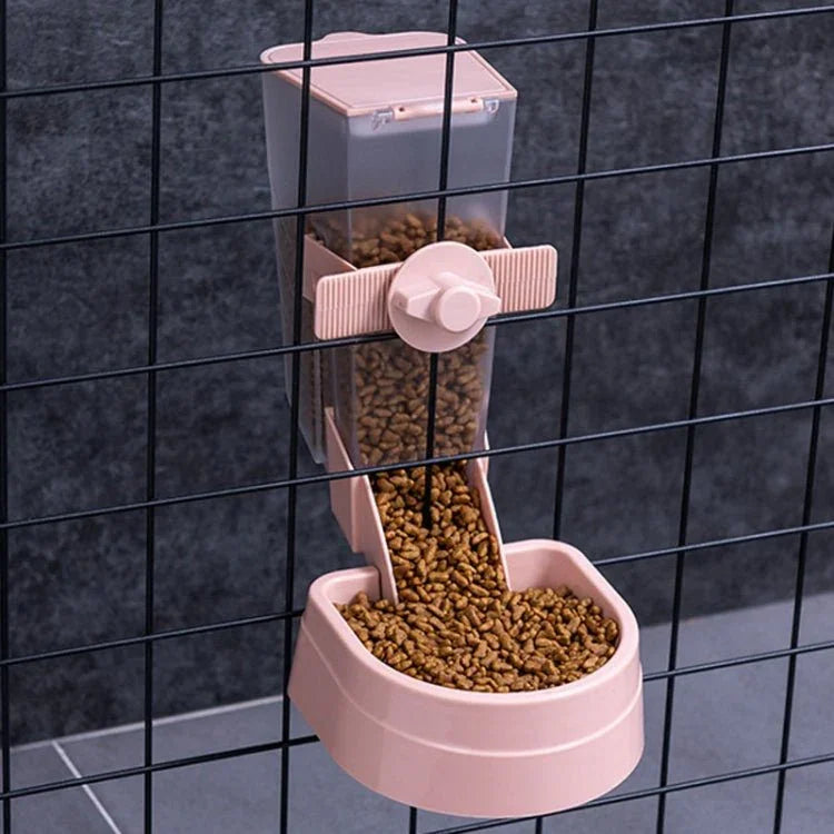Pet Hanging Feeder Cat Automatic Drinker, Style: - Trustpick