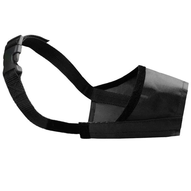 Pet Supplier Dog Muzzle Breathable Nylon Comfortable Soft Mesh Adjustable Pet Mouth Mask Prevent Bite - Trustpick
