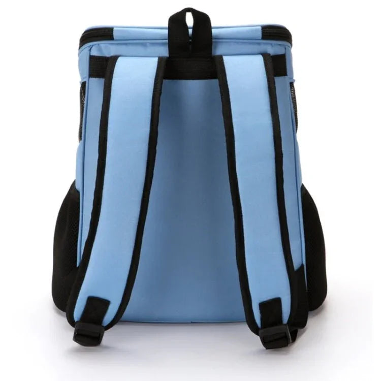 Portable Folding Nylon Breathable Pet Carrier Backpack, Size: 33 x 30 x 24cm - Trustpick