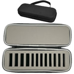 Portable Hair Beauty Grooming Trimmer Replacement Blade Hard Storage Box with 12 Built - in Blade Storage Racks - Trustpick