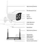 QS200 - 4 2.0MP 1080P HD Network Video Recorder Wireless Camera Set - Trustpick