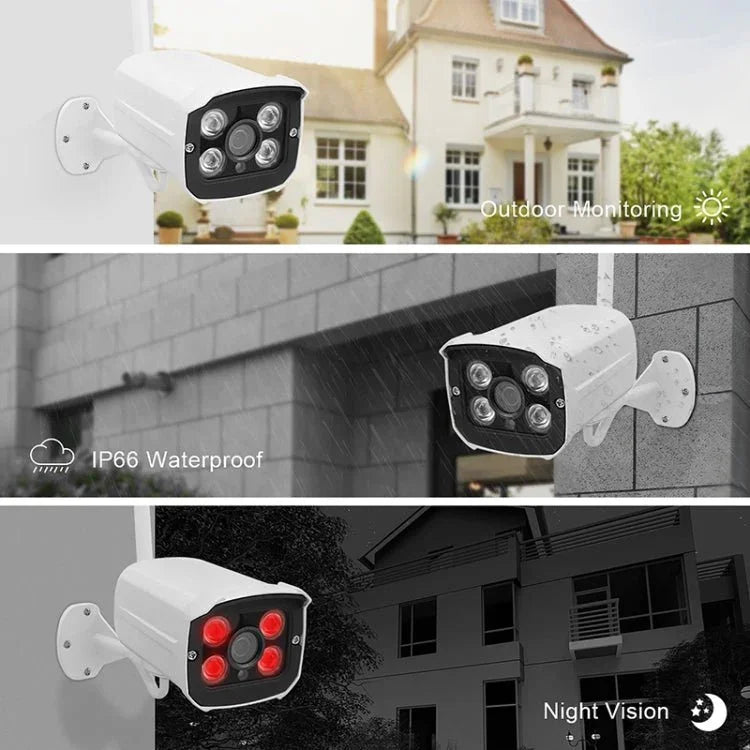 QS200 - 4 2.0MP 1080P HD Network Video Recorder Wireless Camera Set - Trustpick