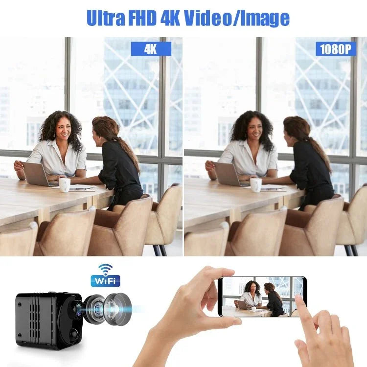 R8 Mini Webcam HD Night Vision Camera Cell Phone Remote Monitor Security Camera - Trustpick