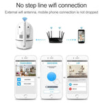 SECTEC IL - HIP291 - 2M - AI Intelligent Tracking Monitor Mobile Phone Remote Wireless Network Wifi Camera Cloud Storage Intelligent Shaking Head Network Camera - Trustpick