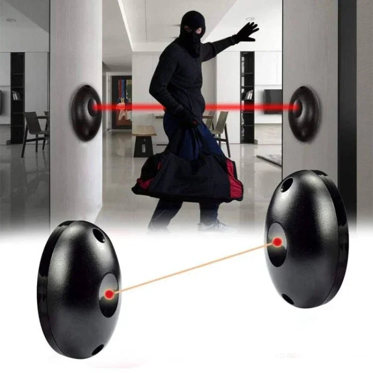 Single Beam Infrared Radiation Detector Automatic Door Light Sensor Burglar Alarm Infrared Alarm Detector - Trustpick