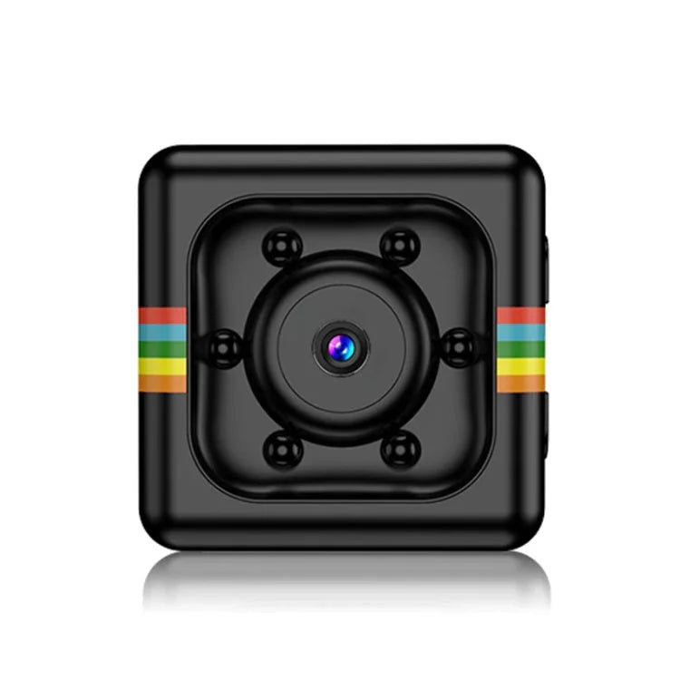 SQ11 Mini DV HD 1080P 2MP Sport Recorder Camera with Holder, Support Monitor Detection & IR Night Vision & TF Card - Trustpick