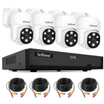 SriHome NVS008 - AHD030 2MP HD 4 - CH XVR NVR Camera Network Video Recorder Kit - Trustpick
