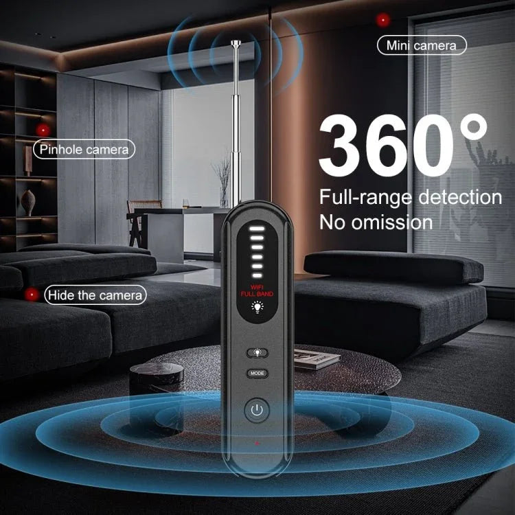 T01 Wireless Detector Camera Anti - eavesdropping Positioning GPS Alarm - Trustpick