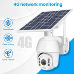 T16 1080P Full HD Solar Powered WiFi Camera, Support PIR Alarm, Night Vision, Two Way Audio, TF Card - Trustpick