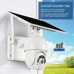 T22 1080P Full HD Solar Powered 4G Network EU Version Camera, Support PIR Alarm, Night Vision, Two Way Audio, TF Card - Trustpick