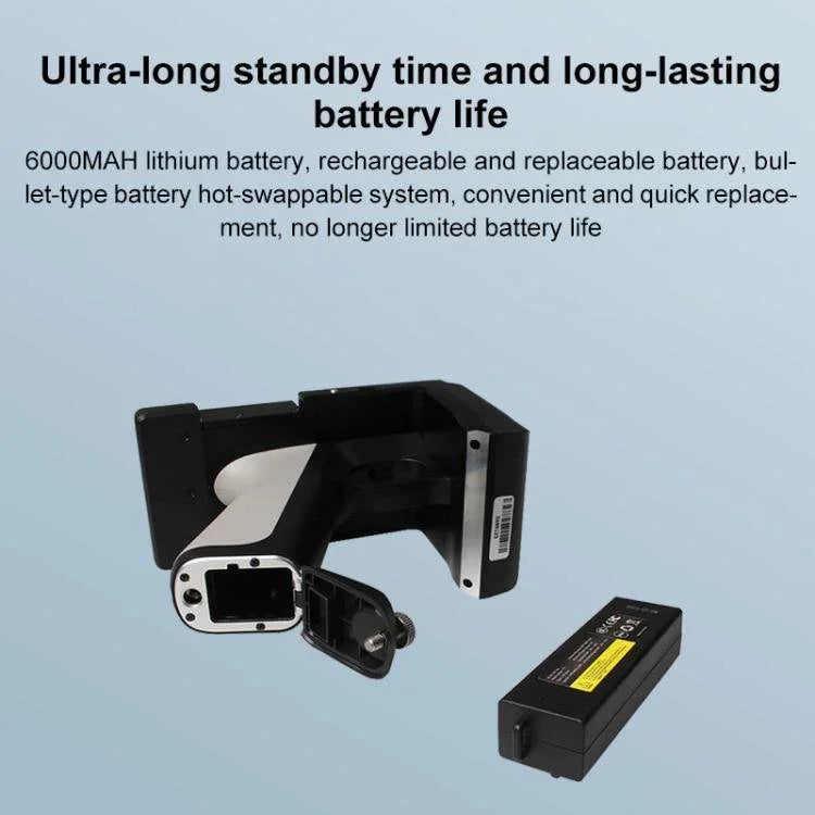 UHF RFID Radio Frequency High Performance Handheld Back Clip Bluetooth Communication Reader, Style: Bluetooth RFID Reader/Writer - Trustpick