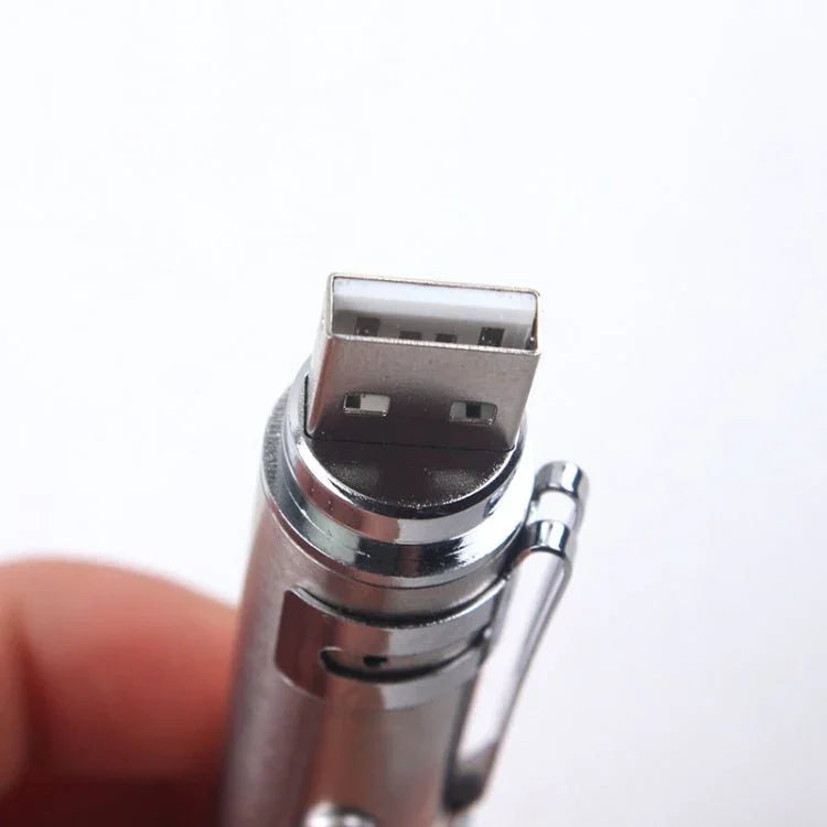 USB In - Line Flashlight Laser Pattern Funny Cat Stick Funny Cat Toy Pet Supplies - Trustpick