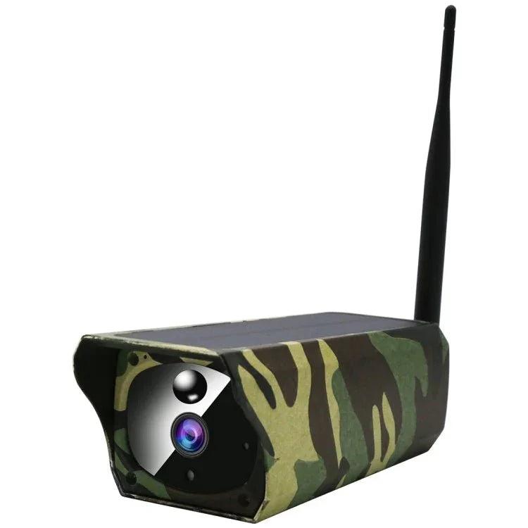 VESAFE VS - Y4 1080P HD Battery Solar WiFi IP Camera, Support PIR Motion Detection & Infrared Night Vision & TF Card(64GB Max) - Trustpick