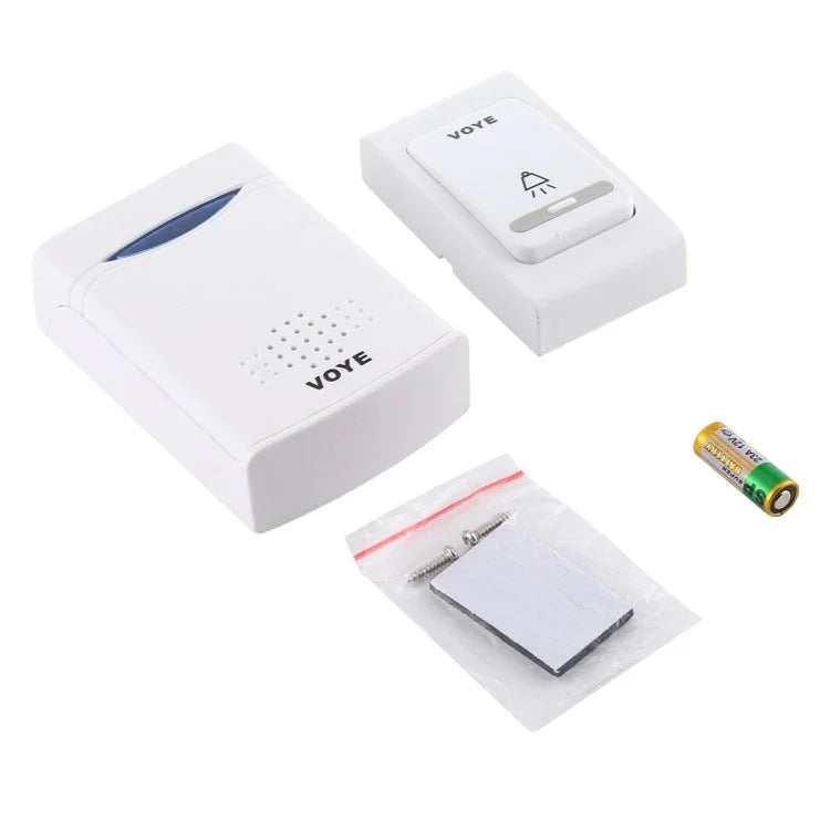 VOYE V006B Home Music Remote Control Wireless Doorbell with 38 Polyphony Sounds - Trustpick